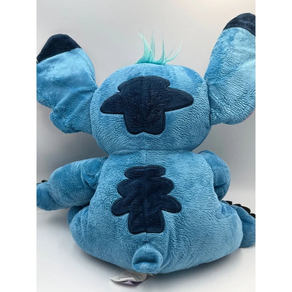 Disney‎ Lilo & Stitch Plush Stuffed Animal Blue Textured Fur